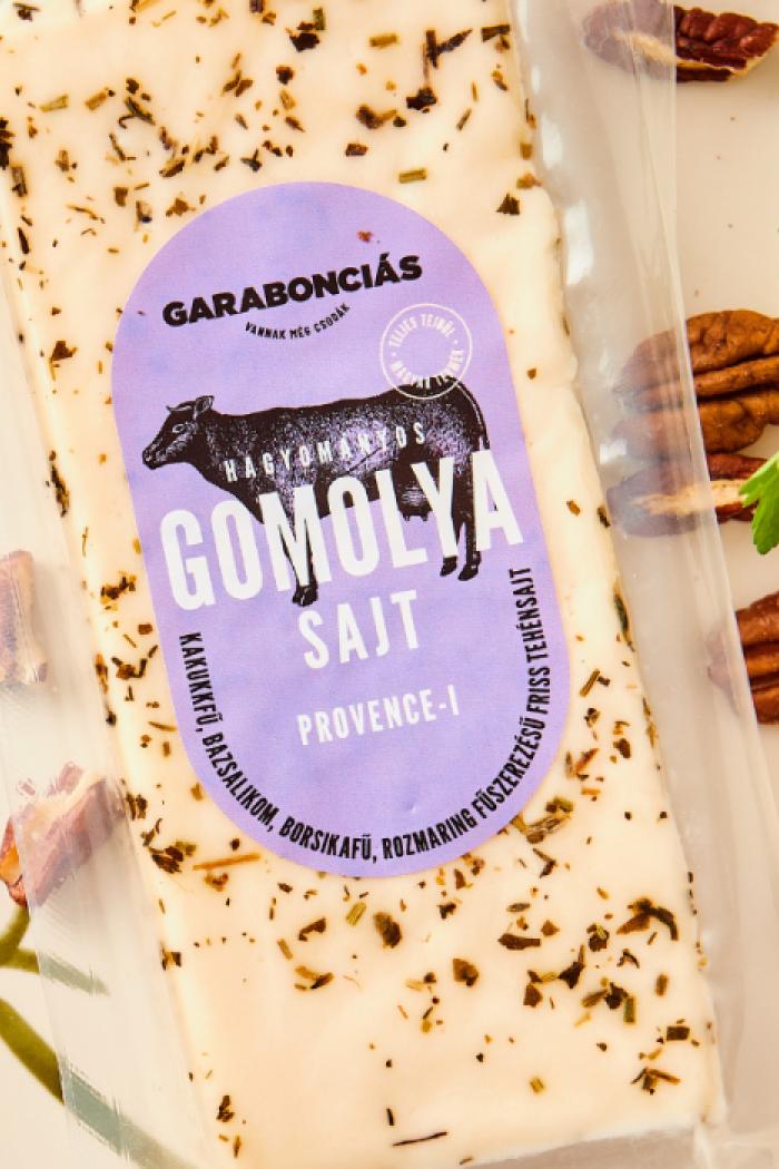 Garabonciás gomolya sajt (provence)